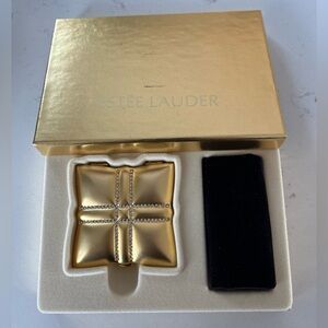 Vintage Estée Lauder | Precious Pillow Lucidity Rhinestone-Encrusted Compact